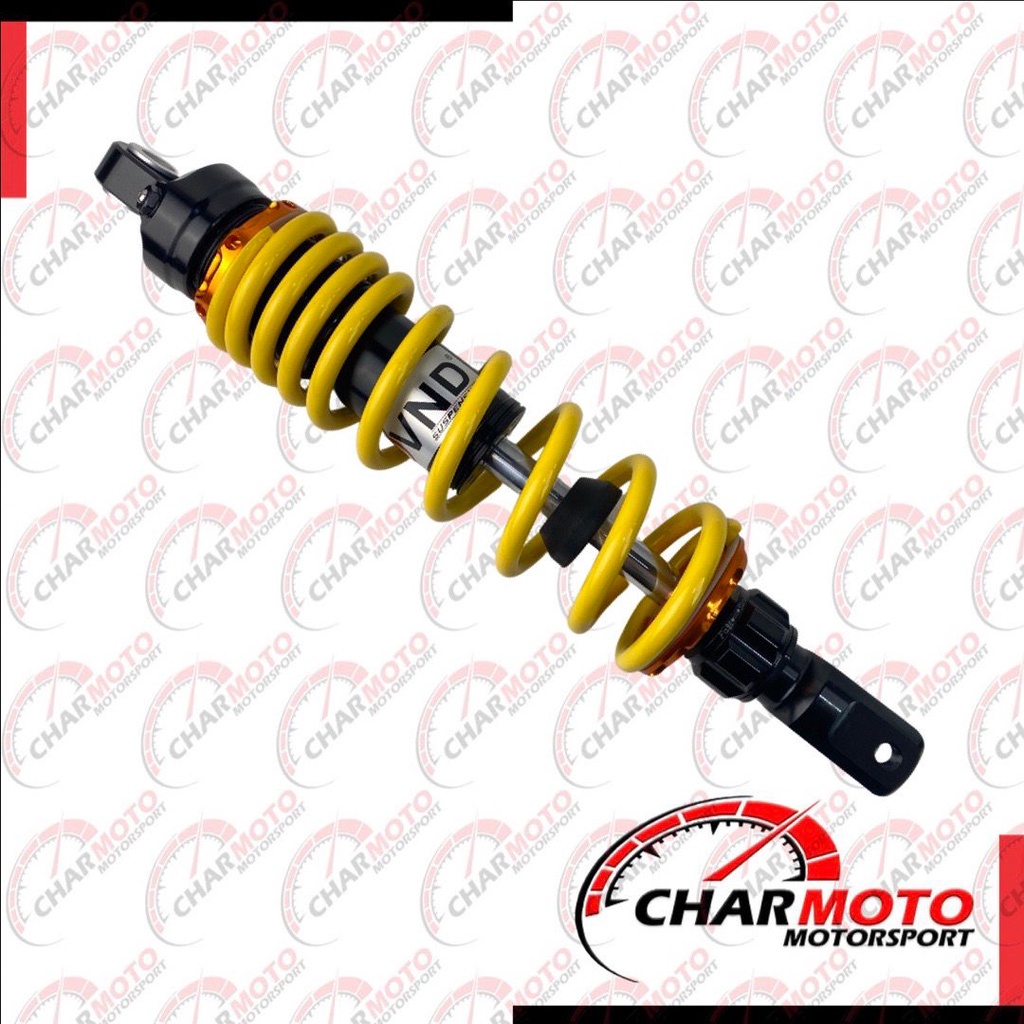 LIMITED EDITION Shockbreaker VND Non Tabung Tipe AK222 B1 330mm Vario 125 150 Beat New Scoopy Dll Yellow - Charmoto