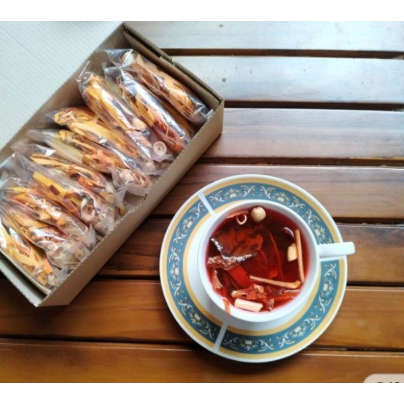 

Wedang Uwuh Lengkap Dengan Gula Batu