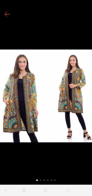 Benang Raja Kemeja Batik Pria Lengan Panjang Ukuran Jumbo 2xl 3xl 4xl 5xl