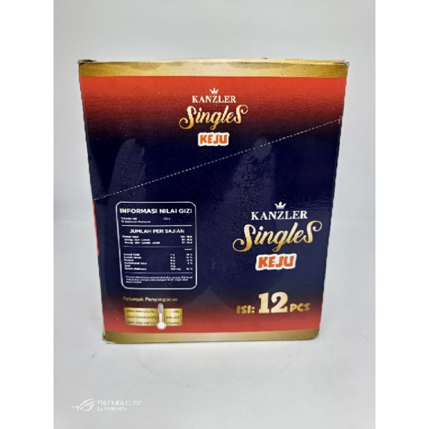 

Kanzler Single Keju 1box isi 12pcs