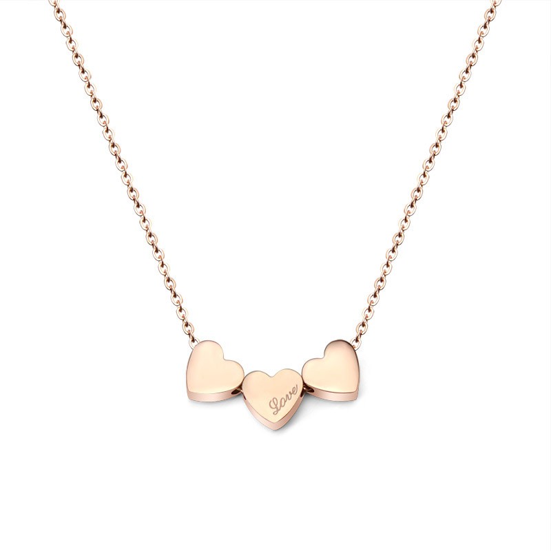 [New] Kalung fashion aksesoris titanium mini korea hadiah wanita cewek anti karat KK136
