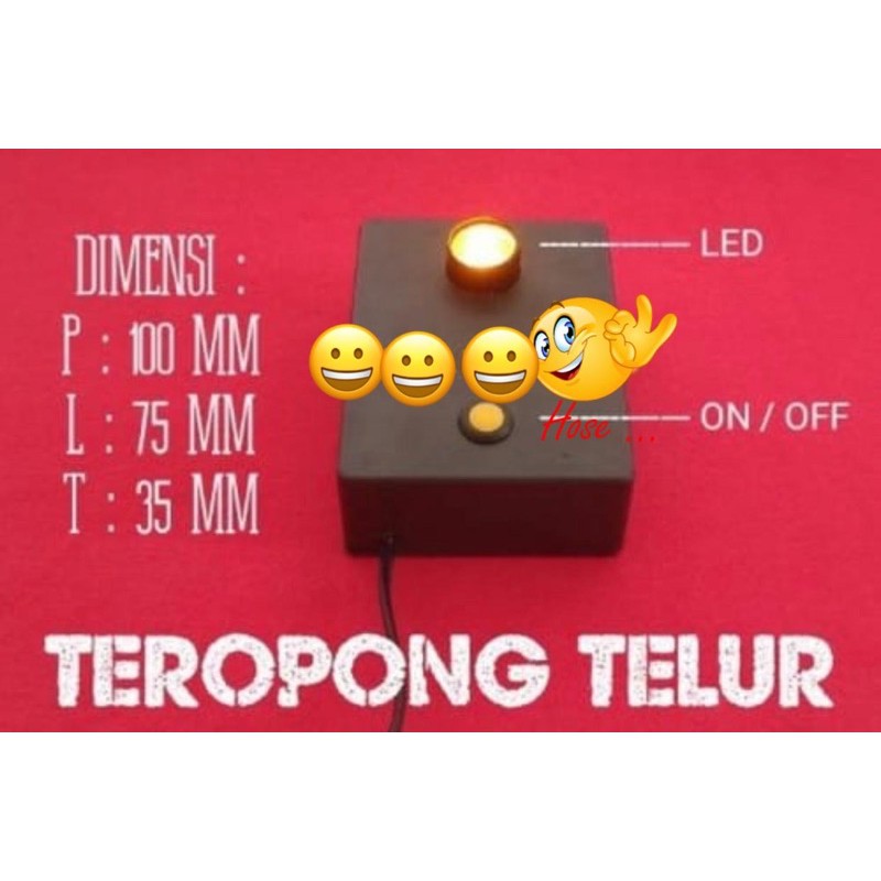 Teropong telur walet/ cek telur walet / cek telur / test telur / telur walet
