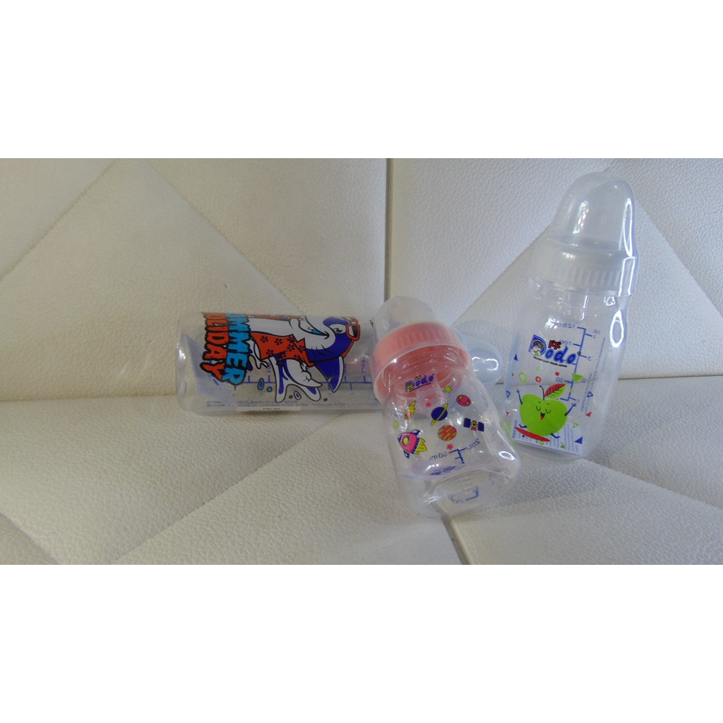 SS - Botol Susu Dot Gepeng Dodo ( 2 - 9 OZ ) / Botol Susu Dot Gepeng / Botol Susu / Botol Susu
