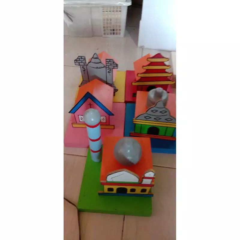 MAKET RUMAH IBADAH KECIL