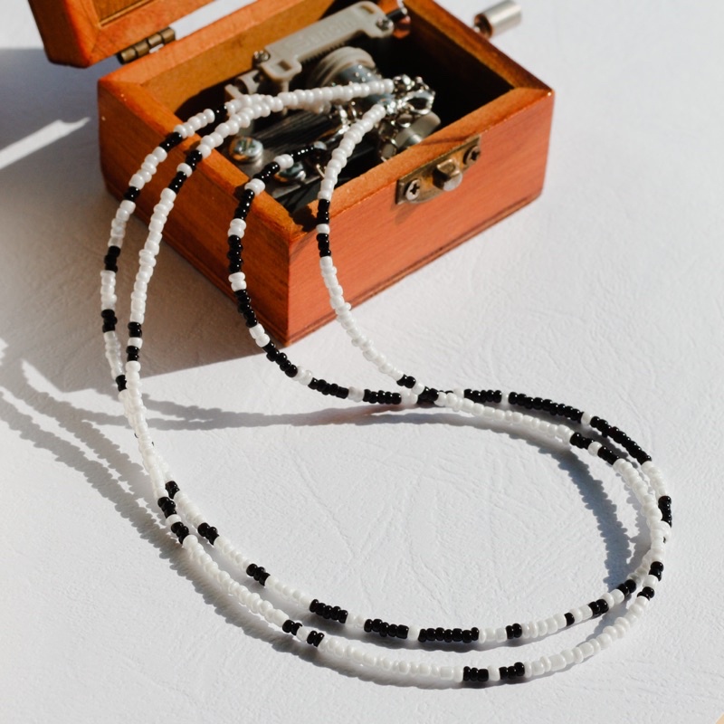 Gallerybijouterie - ELMER Necklace | beads necklace | kalung manik-manik | kalung korea