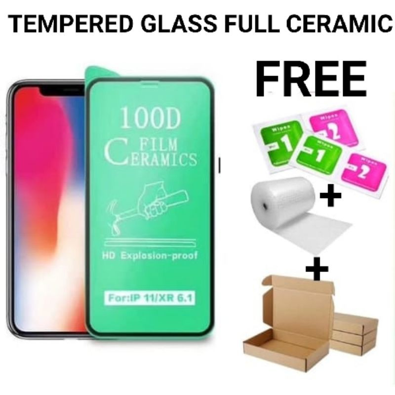 Tempered glass ceramics film full layar realme 5/5i/5s/C20/C21/C25- OPPO A31/A5/A9(2020)