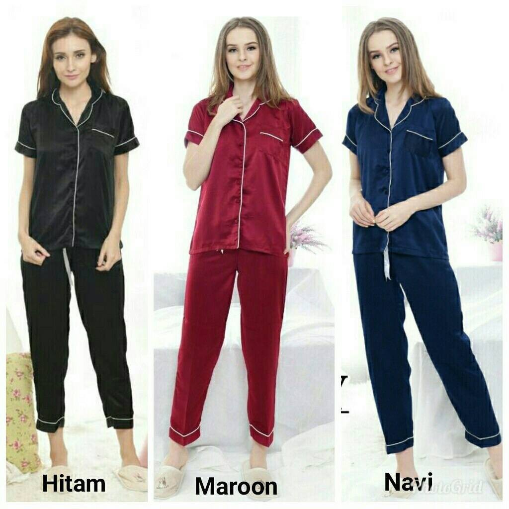 PIYAMA XL SATIN  CP Shopee  Indonesia