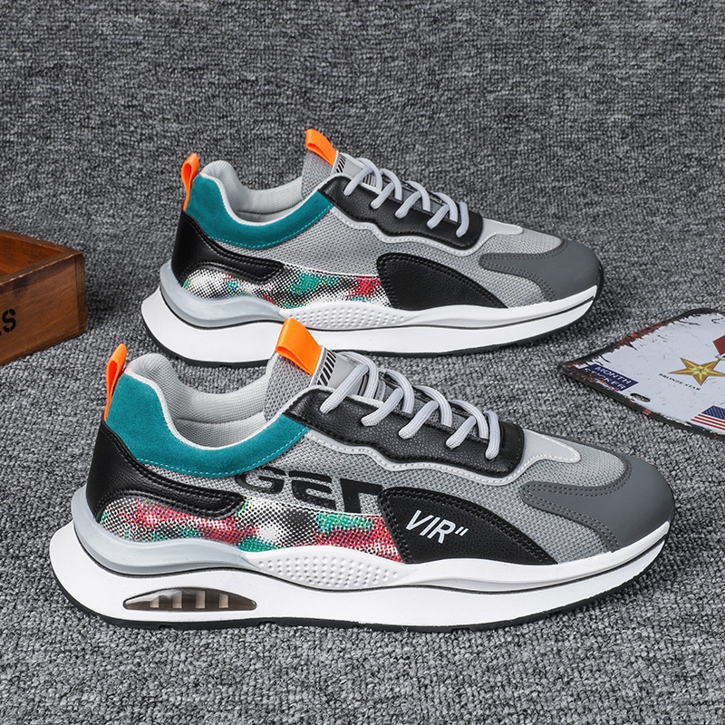 R01 sneakers sepatu pria running shoes tali
