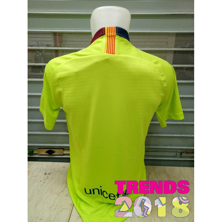 JERSEY BOLA BARCELONA BARCA AWAY OFFICIAL 2018-2019 GRADE ORI