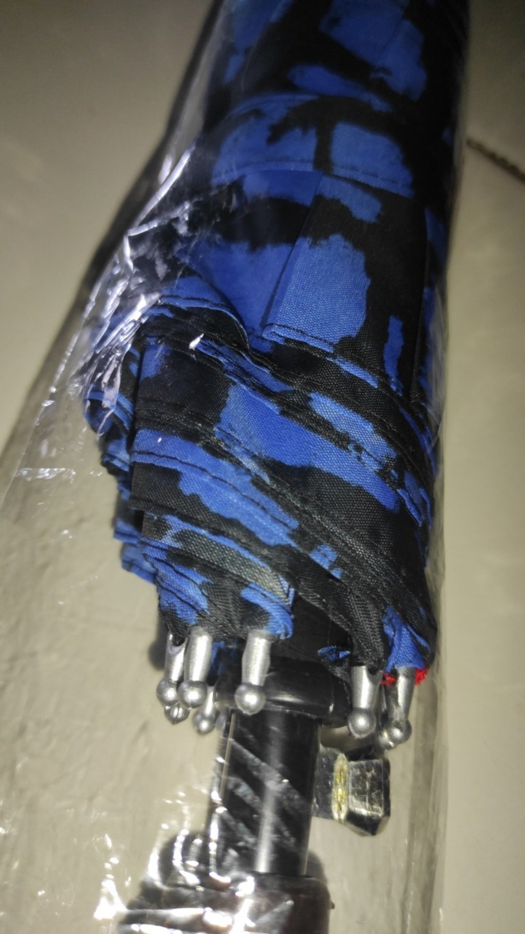 Tabasa Payung Tongkat Mosaik Motif Loko Antiv Uv Pemutih Kulit Teduh Matahari