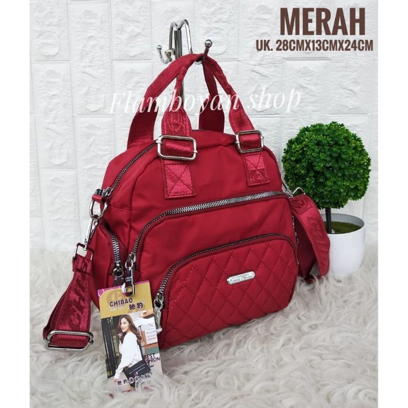 ORIGINAL Tas Chibao Multifungsi IMPORT KOREA Tebal Anti Air Best Seller Terbaru