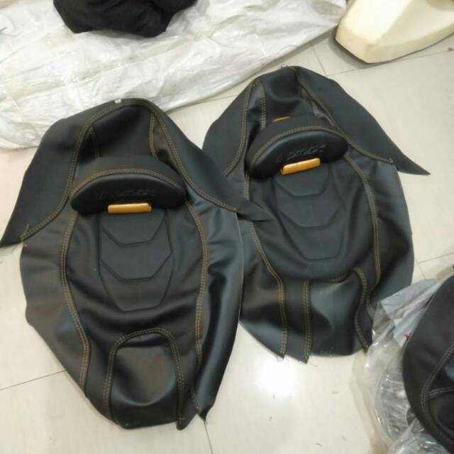 Kulit jok custom Mb Tech all new nmax 2020