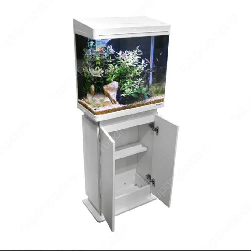 aquarium set boyu MS-520m akuarium cabinet set filter lampu