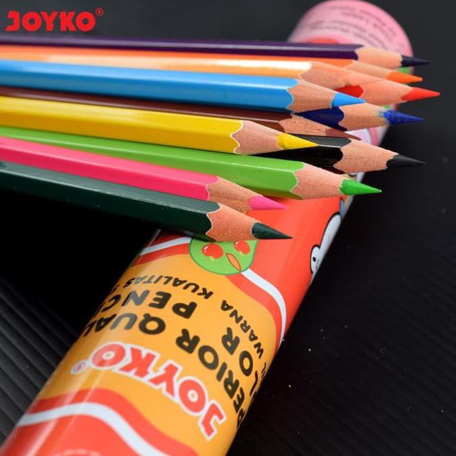 

Color Pencil / Pensil Warna Joyko Cp-12Rt / 12 Warna Best Seller