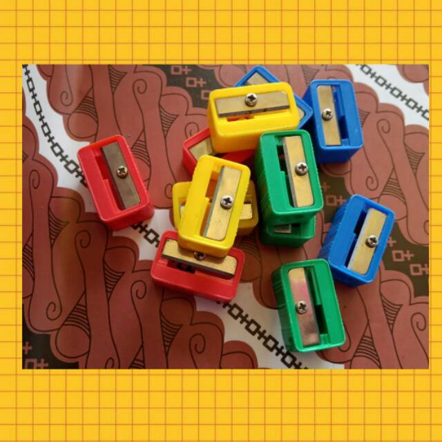 

Rautan / sharpener pensil kecil murah