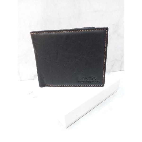 Dompet kulit asli import pria levi's