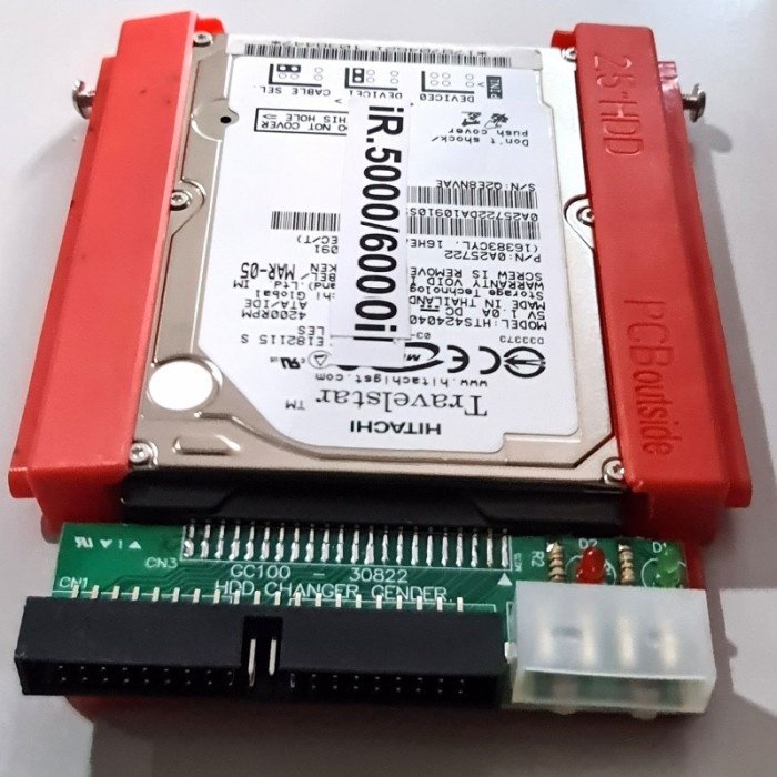 Bracket untuk SSD / Hardisk HDD Notebook 2.5&quot; ke PC 3.5&quot;