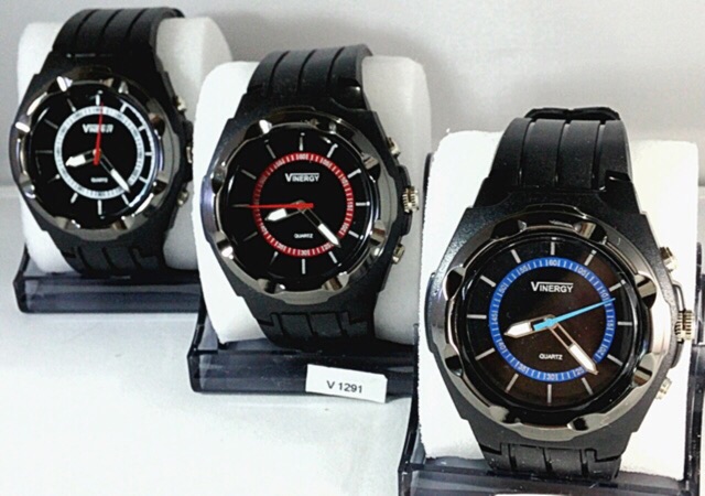 JAM TANGAN PRIA VINERGY SPORTY ORIGINAL RUBBER