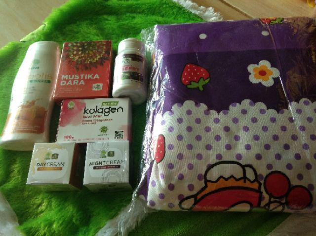 Sprei Motif Green Spongebob