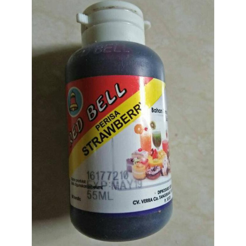 

31.87-Kue- Perisa/Pasta Strawberry+Red Bell 55Ml+Untuk Perisa Jus Dan Kue -Terlengkap-Termurah-