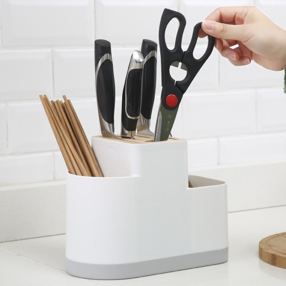 R-FLOWER Tempat Sendok Garpu Alat Dapur Rumah Multifungsi Cookware Organizer