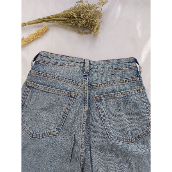 W**KDAY MOM HIGHWAIST JEANS/CELANA JEANS WANITA