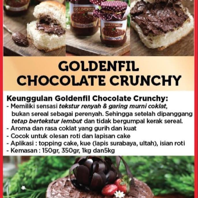 

SEDAP PROMO GOLDENFILL SELAI CHOCOMALTINE 1KG ORIGINAL CHOCOLATE CHOCO CRUNC RASA MANTAP