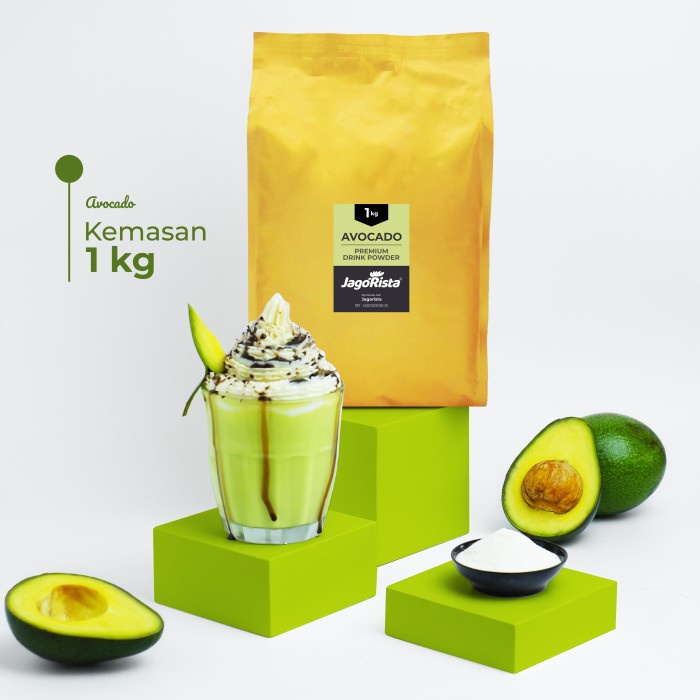

DISKON - (BISA COD) Premium GOLD Avocado / Alpukat ( Bubuk Minuman / Bubble Drink Powder )