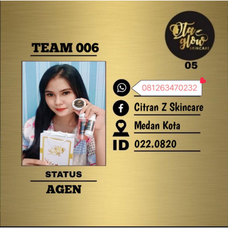 TERLARIIIISSSS  SKINCARE QTA GLOW original