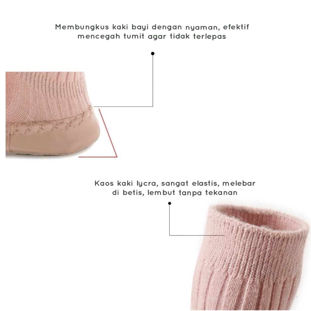 Tokobia sepatu bayi kaos kaki bayi pita besar