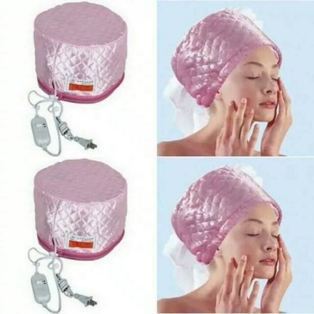 Topi Krimbat Rambut - Creambath Cap Hat Steamer - Hair Treatment