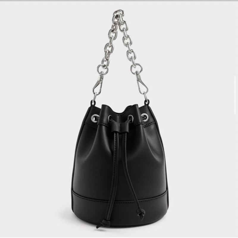 C Zetta Drawstring Bucket Bag