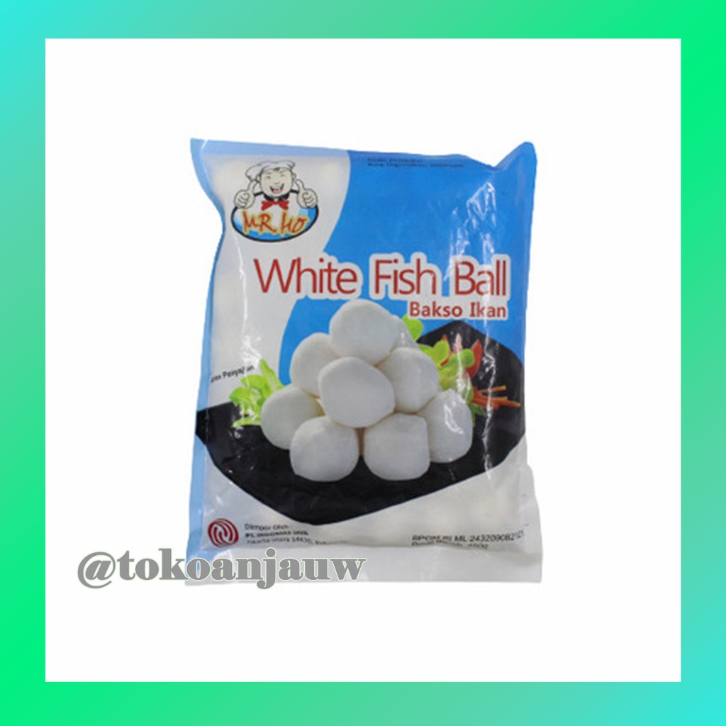 

Mr Ho White Fish Ball / Bakso Ikan 450gr