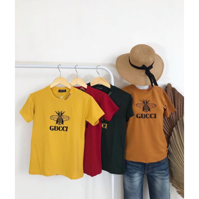 Kaos Gucc* Bordir Branded Tee