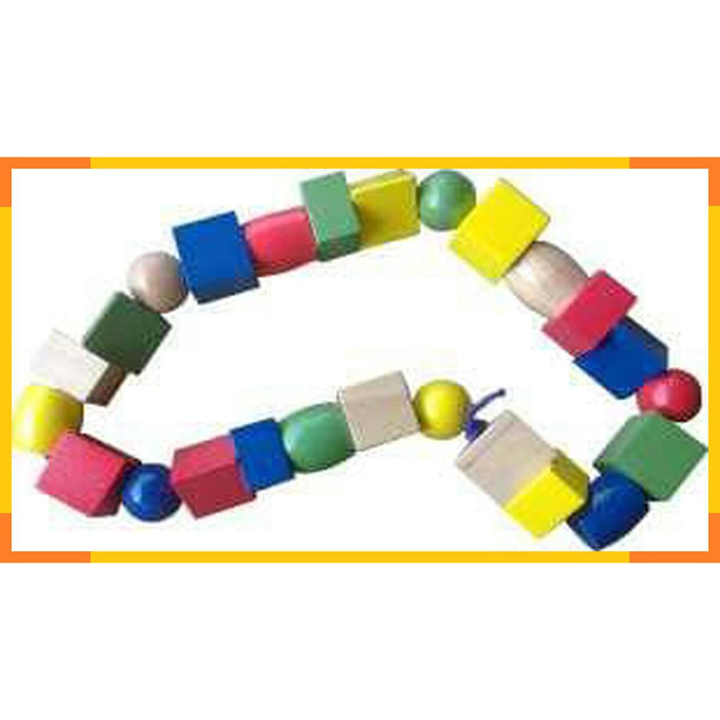 Ronce Kalung / Mainan Edukasi Kayu Anak SNI / PAUD