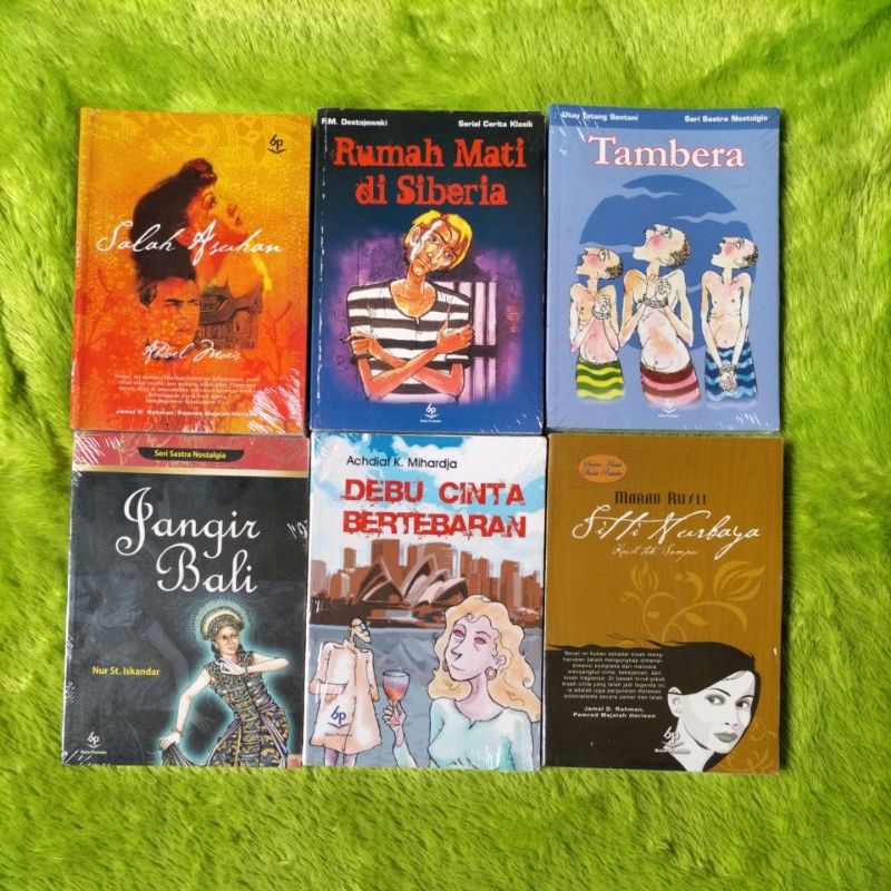 NOVEL SASTRA ORIGINAL SALAH ASUHAN RUMAH MATI DI SIBERIA TAMBERA JANGIR BALI DEBU CINTA BERTEBARAN S