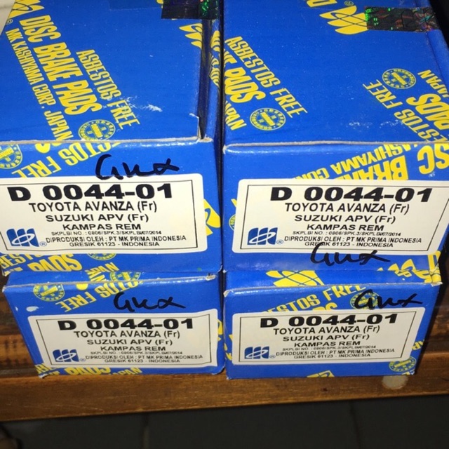 Kampas rem depan avanza apv MK