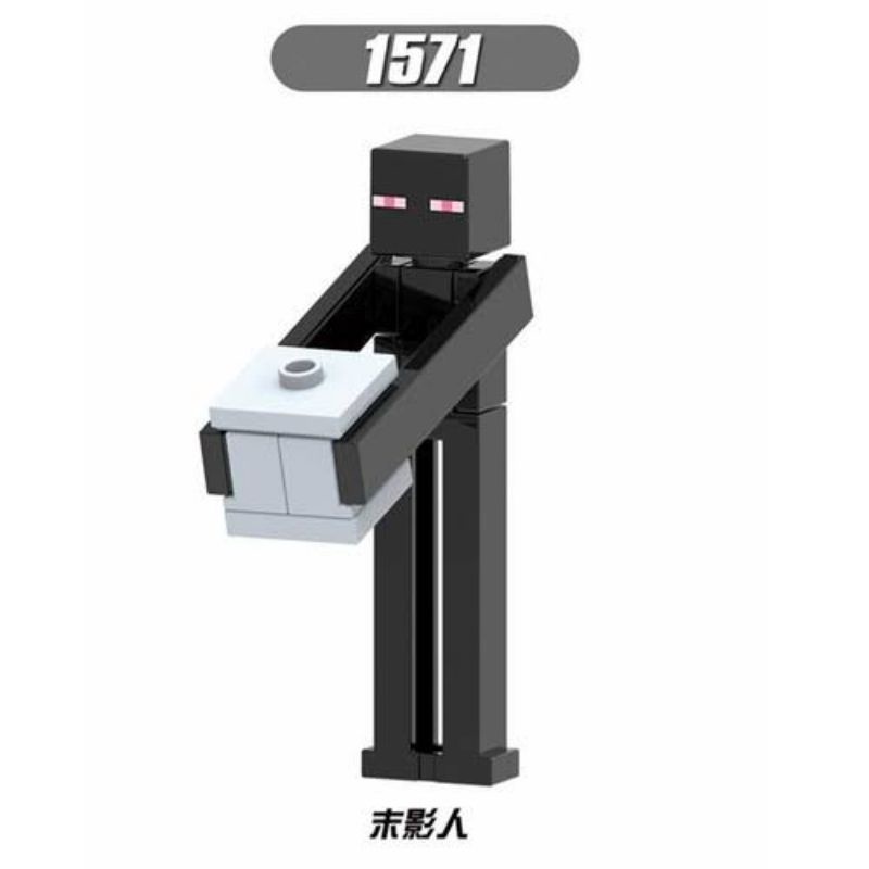 Lego Enderman Minifigure Minecraft Mine Craft Alex Steve Golem Ender Dragon