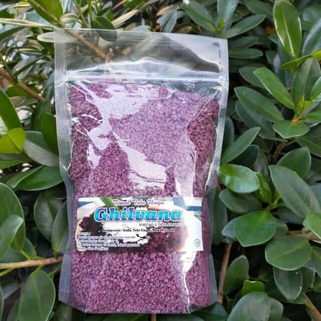 

Tiwul ubi ungu