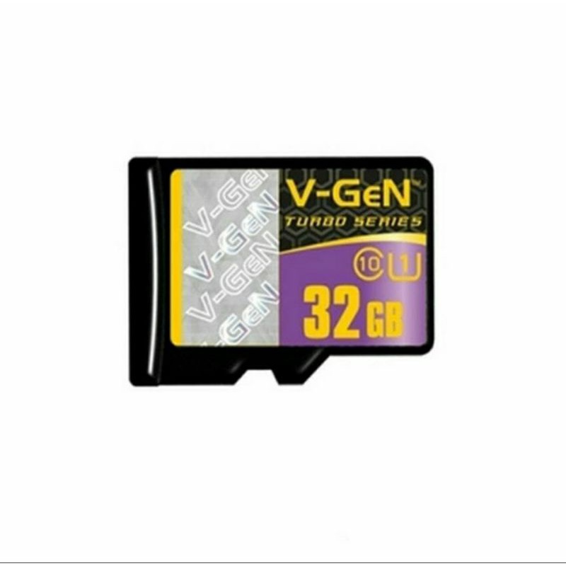 Micro SD 32GB Class 10 V-GeN Turbo Series Memory Card Vgen