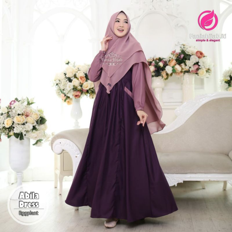 ABILA DRESS // GAMIS TOYOBO // ORI FANIA HIJAB