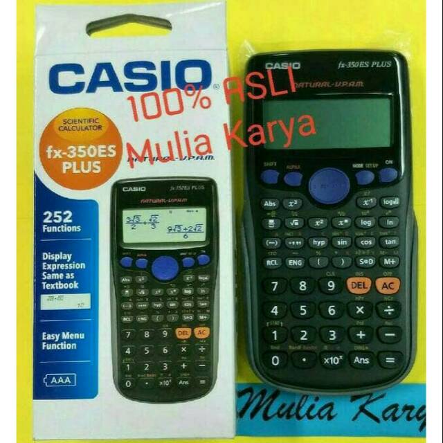 

Kalkulator Casio FX 350 ES PLUS / scientific calculator