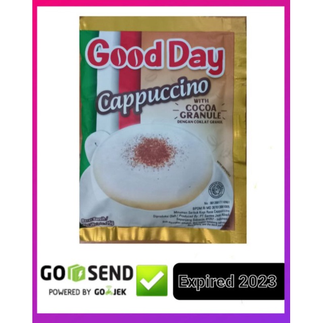 

Kopi Good Day cappuccino sachet 25g Kopi instan rencengan