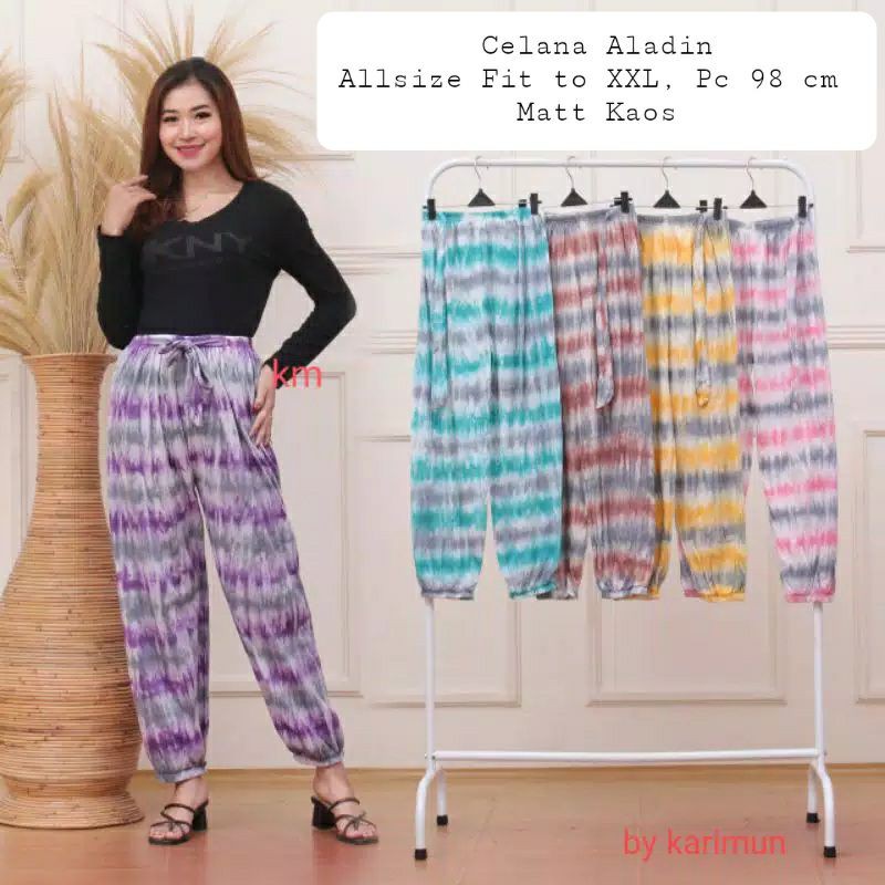 CELANA ALADIN JOGER KAOS FIT TO XXXL