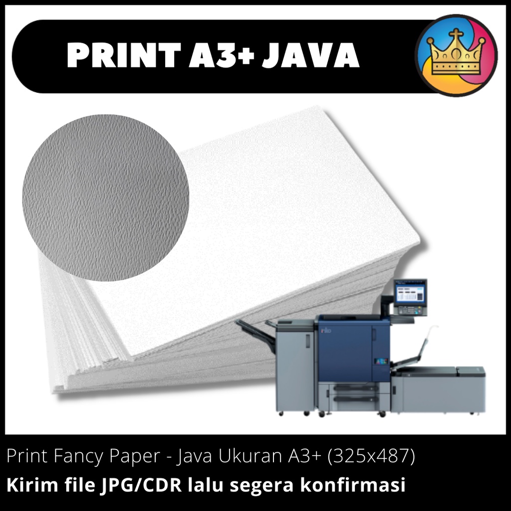 

DIGITAL PRINT A3+ Cetak Kertas Fancy Paper Java