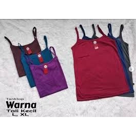 Basic Tangtop / Tank top / Kaos dalam Singlet Cewe Perempuan Dewasa