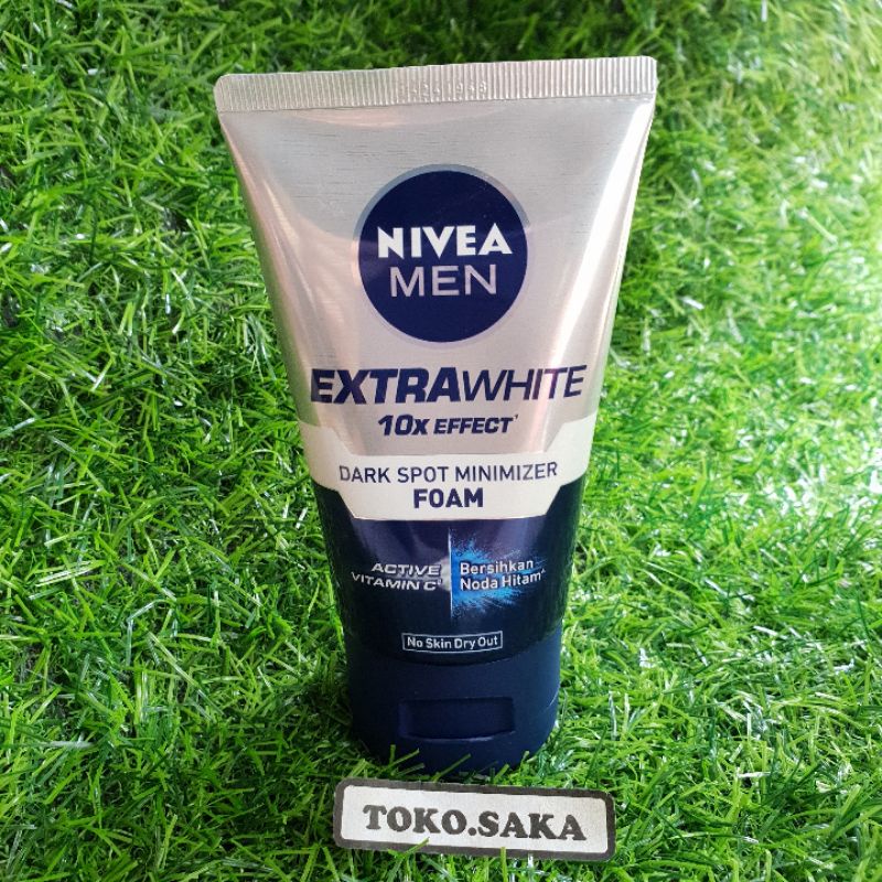 Nivea Men Extra White - Acne 100 ml - Facial Foam - Facial Wash Nivea - Sabun Wajah Pria