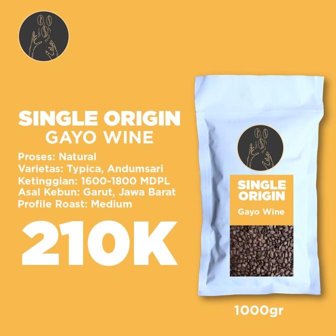 

SINGLE ORIGIN GAYO WINE 1000gr