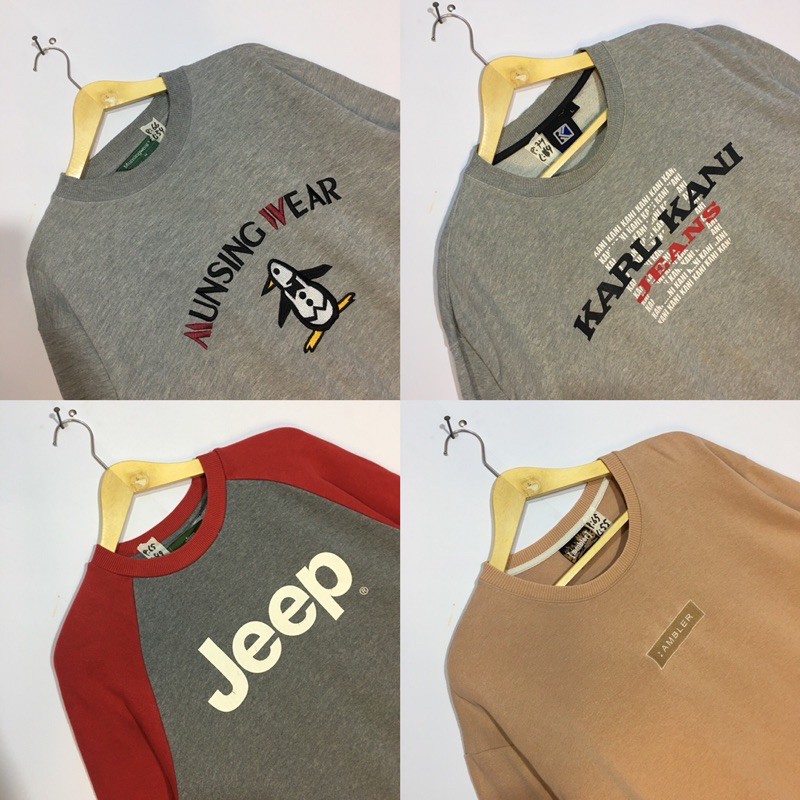 rewneck branded / crewneckoversize/ m munsingwear / ambler paris / crewneck second / hoodiesecond