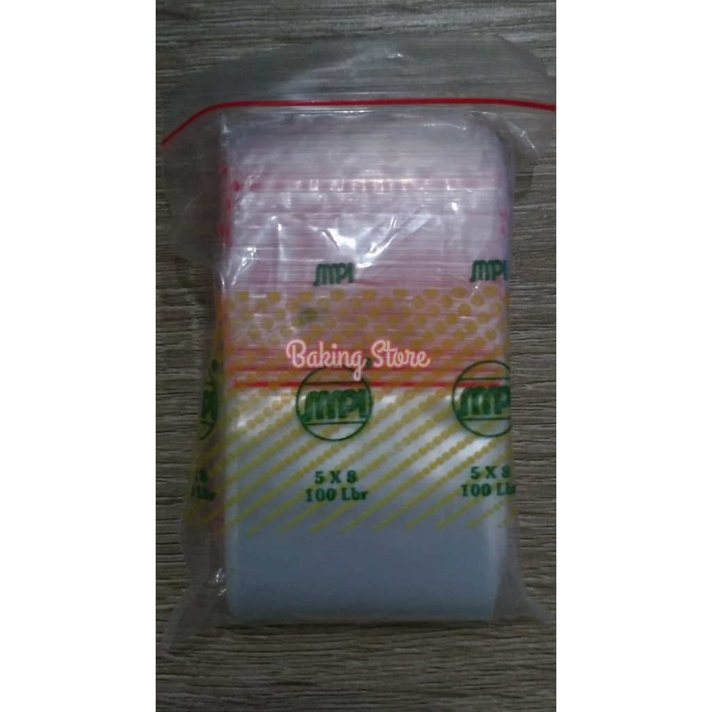 Klip - Kantong Plastik Klip - Zip Lock Bag 8x12cm isi 100lembar